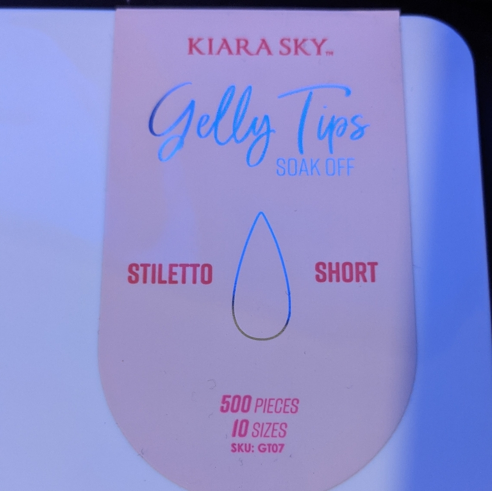 KIARA SKY GELLY NAILS-Short Stiletto